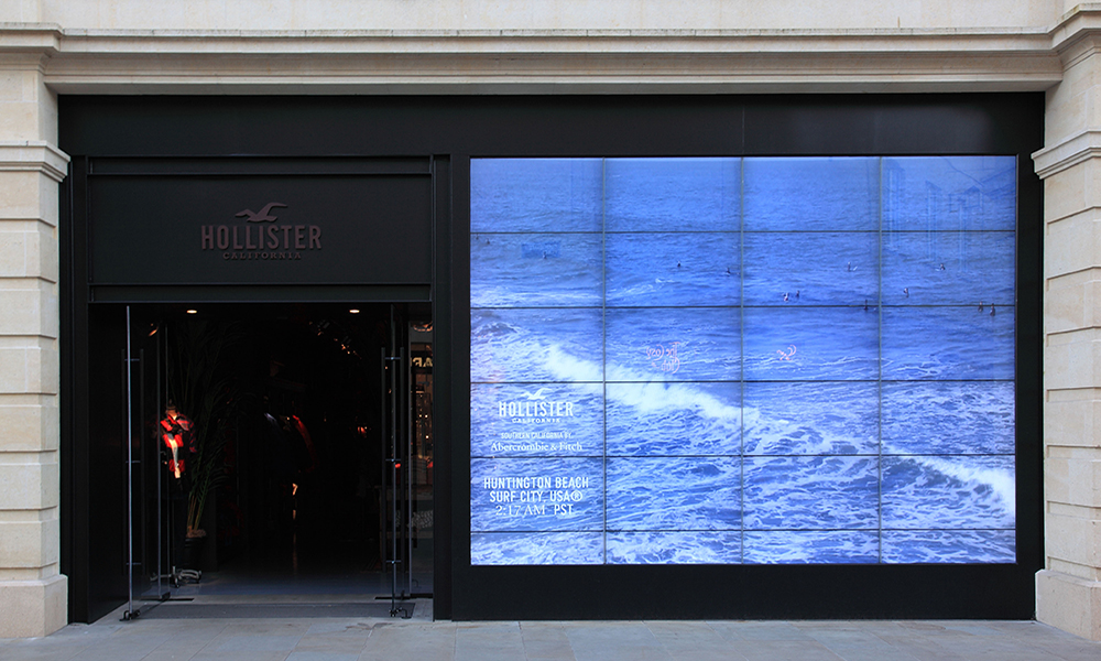 hollister in store